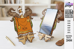 Dragon Phone Stands Laser Cut Bundle | Fantasy Phone Holders Product Image 4