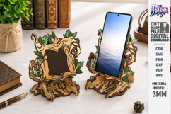 Dragon Phone Stands Laser Cut Bundle | Fantasy Phone Holders Product Image 7