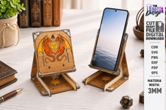 Dragon Phone Stands Laser Cut Bundle | Fantasy Phone Holders Product Image 8