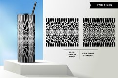 Set of Dragon Scale 20 oz Skinny Tumbler Wrap Sublimation Product Image 1
