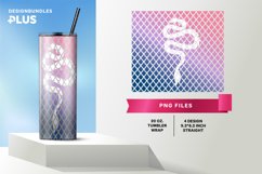 Color Gradient Dragon Scales 20 oz Tumbler Wrap Sublimation Product Image 1