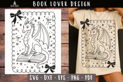 Dragon SVG Fantasy Book design Fairy tale