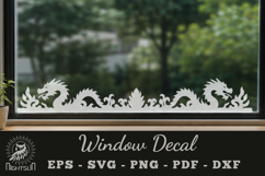 Dragon Window Decal SVG Product Image 1