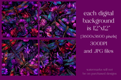 Dragonfly Patterns, Red Purple Dragonfly Seamless Pattern, 6 Product Image 2