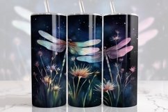 Tumbler Sublimation Dragonflies 20 oz tumbler wrap Png 