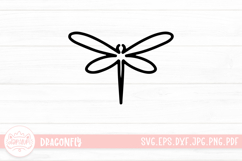 Dragonfly Clipart SVG Product Image 1
