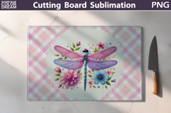Dragonfly Cutting Board | Wildflowers Cutting Board Product Image 1