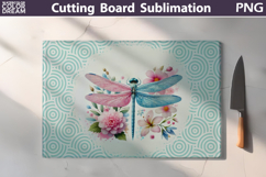 Dragonfly Cutting Board | Wildflowers Cutting Board Product Image 1