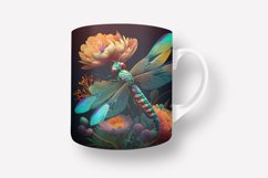 Sublimation Design,Sublimation Tumbler,Dragonfly Clipart,Tumbler Design,Digital Download,Watercolor Dragonfly,Dragonfly Wrap,15oz Skinny Tumbler,Tumbler Png,Insect Clipart,Insect sublimation,