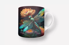 Sublimation Design,Sublimation Tumbler,Dragonfly Clipart,Tumbler Design,Digital Download,Watercolor Dragonfly,Dragonfly Wrap,15oz Skinny Tumbler,Tumbler Png,Insect Clipart,Insect sublimation,
