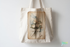 Dragonfly Junk Journal Page Clipart Product Image 4