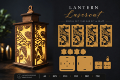 Dragonfly Lantern Lasercut Product Image 1