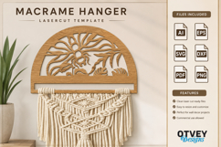 Dragonfly Macrame Hanger Lasercut BUNDLES Product Image 5