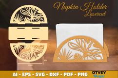 Dragonfly Napkin Holder Lasercut Product Image 1