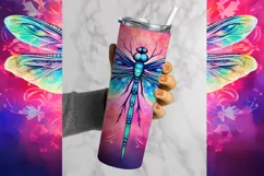 Dragonfly Tumbler Wrap, 20 oz tumbler wrap, Dragonfly png, Dragonfly Tumbler Wrap