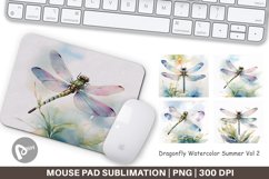 Mouse Pad Dragonfly Summer Product Image 1