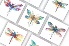 Dragonfly Clipart | Watercolour Clipart PNG Product Image 2