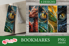 Magic Dragons | Printable Bookmarks Product Image 1