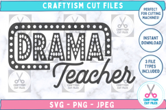 Drama Teacher SVG Logo Front Image