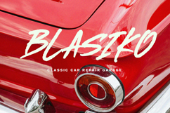 Dravon Metro - The Heavy Handcrafted Brush Font Product Image 3