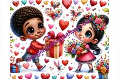 Laser cutting and sublimation Love gift box SVG PNG files Product Image 2