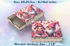 Laser cutting and sublimation Love gift box SVG PNG files Product Image 1