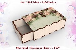 Valentine&#039;s gift box, laser cutting and sublimation Product Image 1