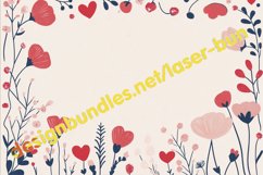 Valentine&#039;s gift box, laser cutting and sublimation Product Image 2