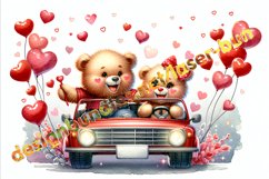 Valentine&#039;s gift box, laser cutting and sublimation Product Image 2