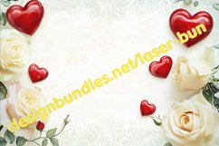 Valentine&#039;s gift box, laser cutting and sublimation Product Image 2