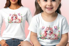 Watercolor illustration hand drawn clip art cute pink unicorn. Bright and colorful colors perfect for greeting card, birthday, baby shower, print, mug design and more. Pastel сolorful clipart, high resolution. Well for printing and sublimation 