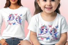 Watercolor illustration hand drawn clip art cute pink unicorn. Bright and colorful colors perfect for greeting card, birthday, baby shower, print, mug design and more. Pastel сolorful clipart, high resolution. Well for printing and sublimation 