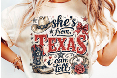 Drawn Design PNG Western Texas Hand Product Image 4