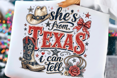 Drawn Design PNG Western Texas Hand Product Image 6