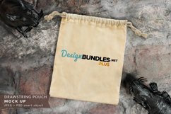 Halloween Mock up | Drawstring Party Pouch Product Image 1