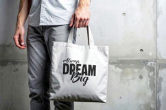 Dream Big SVG Motivational Typography Design Product Image 2