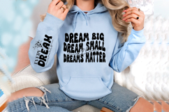 Dream big dream small all dreams matter Sleeve SVG Design Product Image 3