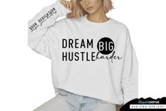 Dream Big Sleeve SVG, Motivational SVG Design Product Image 1