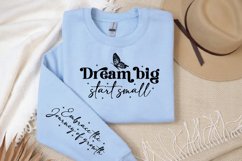 Dream big start small Sleeve SVG Product Image 2