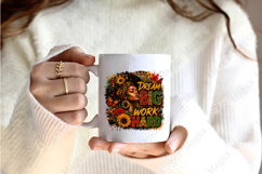Dream Big Work Hard Black Excellence PNG for Inspirational Product Image 2