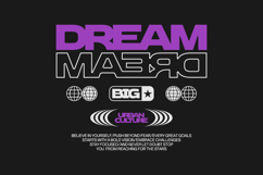 Urban Typography Streetwear T-shirt Design Bundle Product Image 5