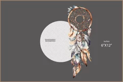 Dream Catcher png|Watercolor PNG Sublimation Design Product Image 2