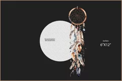 Dream Catcher png|Watercolor PNG Sublimation Design Product Image 2