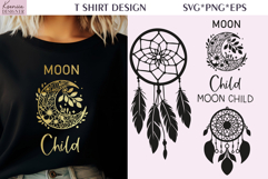 Dream Catcher|Inspirational Quotes| T-shirt SVG Design Product Image 1