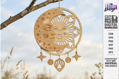 Wooden Dream Catcher Laser Cut Bundle | Boho Wall Hanging Product Image 2