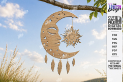 Dream Catcher Laser Cut | Boho Wall Hanging | Garden Decor Product Image 1