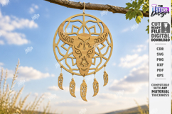 Dream Catcher Laser Cut | Boho Wall Hanging | Garden Decor Product Image 1