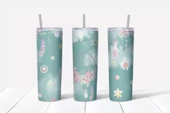 Dream catchers sublimation design Skinny tumbler wrap 