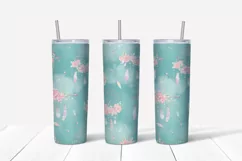 Dream catchers sublimation design Skinny tumbler wrap 