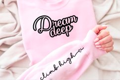 Climb High Sleeve SVG, Positivity SVG Design Product Image 2